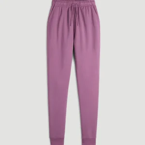 Womens Irongate Split Leg Jogging Bottoms Washed Purple