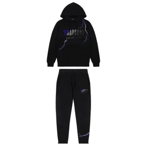 Trapstar Chenille Decoded Hooded Tracksuit Lightning Edition