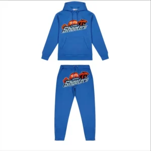 Trapstar Shooters Hooded Tracksuit Blue