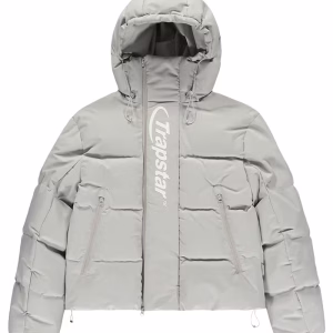 Doudoune Trapstar Hyperdrive Technical Puffer Jacket Light Grey