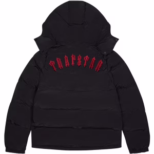 Doudoune Trapstar Irongate Detachable Hooded Puffer Jacket Infrared