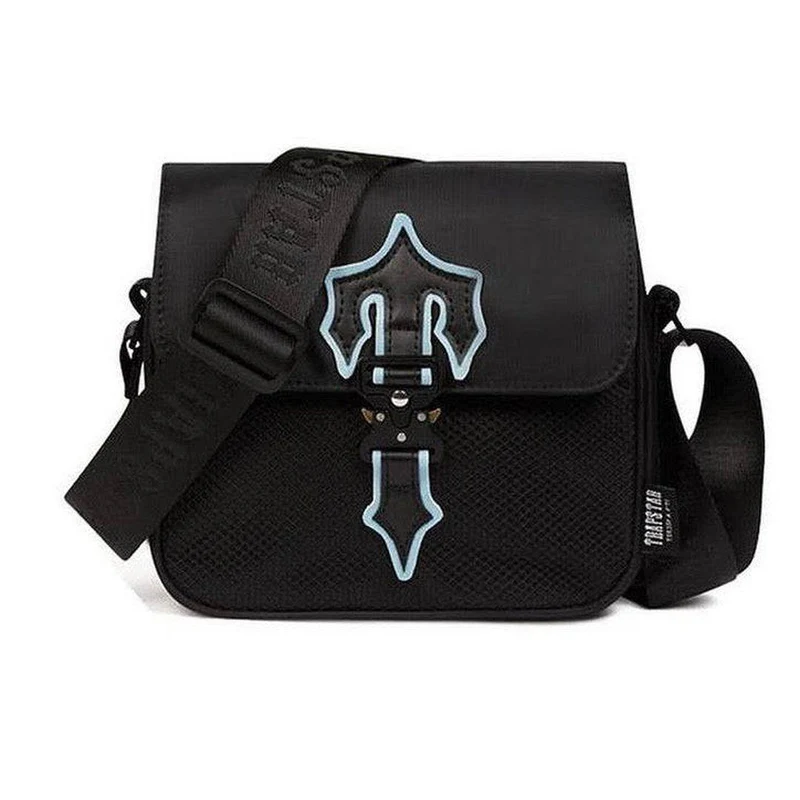 Sacoche Trapstar Messenger Bag 1 0 Blue Black Sacoche Trapstar Messenger Bag 1 0 Blue Black