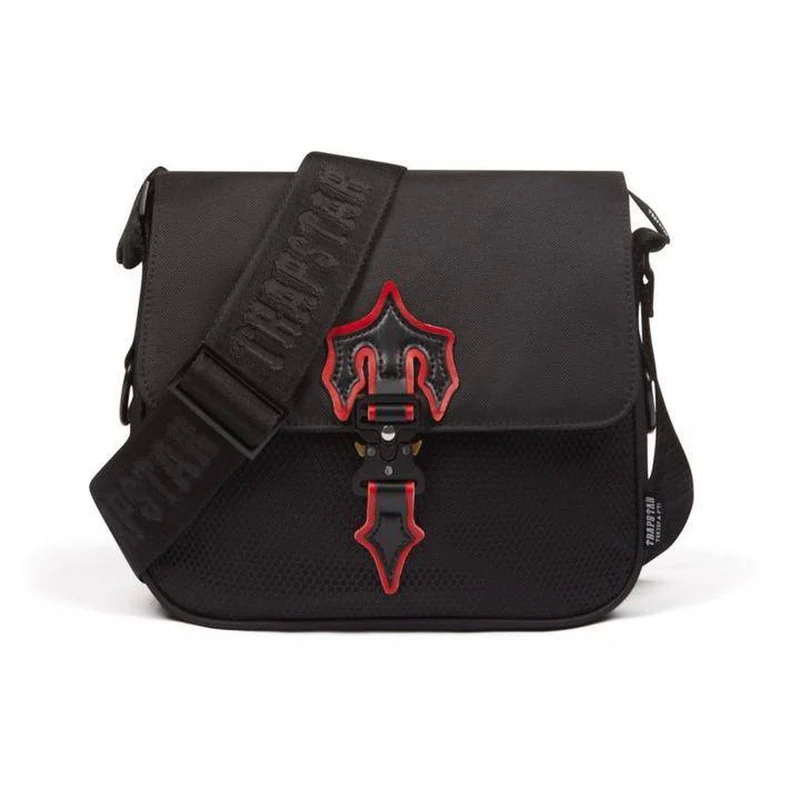 Sacoche Trapstar Messenger Bag 2 0 Black Red Sacoche Trapstar Messenger Bag 2 0 Black Red