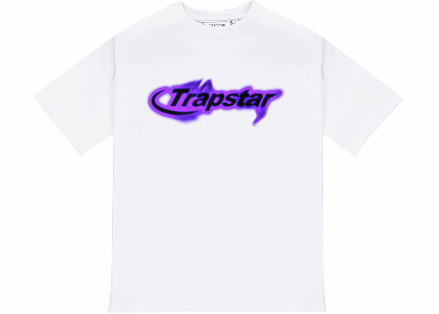 Womens Hyperdrive Baby Tee White Blue Womens Hyperdrive Baby Tee White Blue