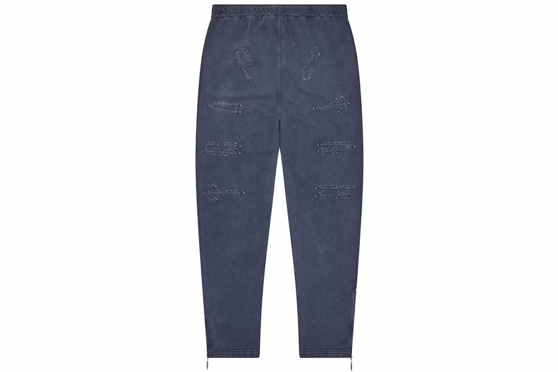 Patchwork Irongate Bottoms Navy Pigment Dye Patchwork Irongate Bottoms Navy Pigment Dye