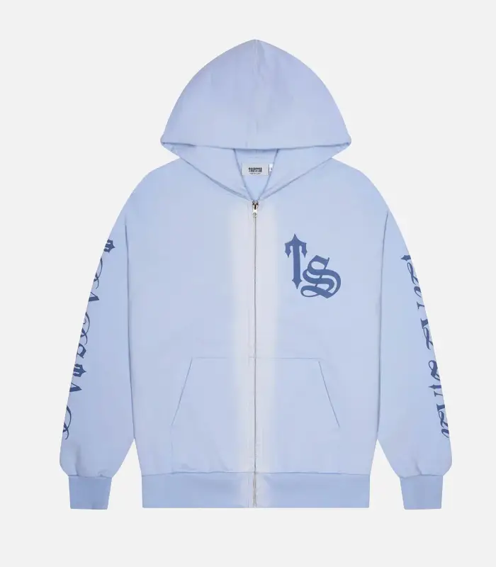 Script Hoodie Blue Script Hoodie Blue