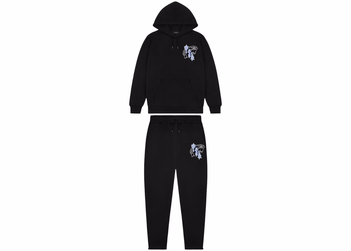 Trapstar Shooters Hooded Tracksuit Black Ice Flavours Trapstar Shooters Hooded Tracksuit Black Ice Flavours