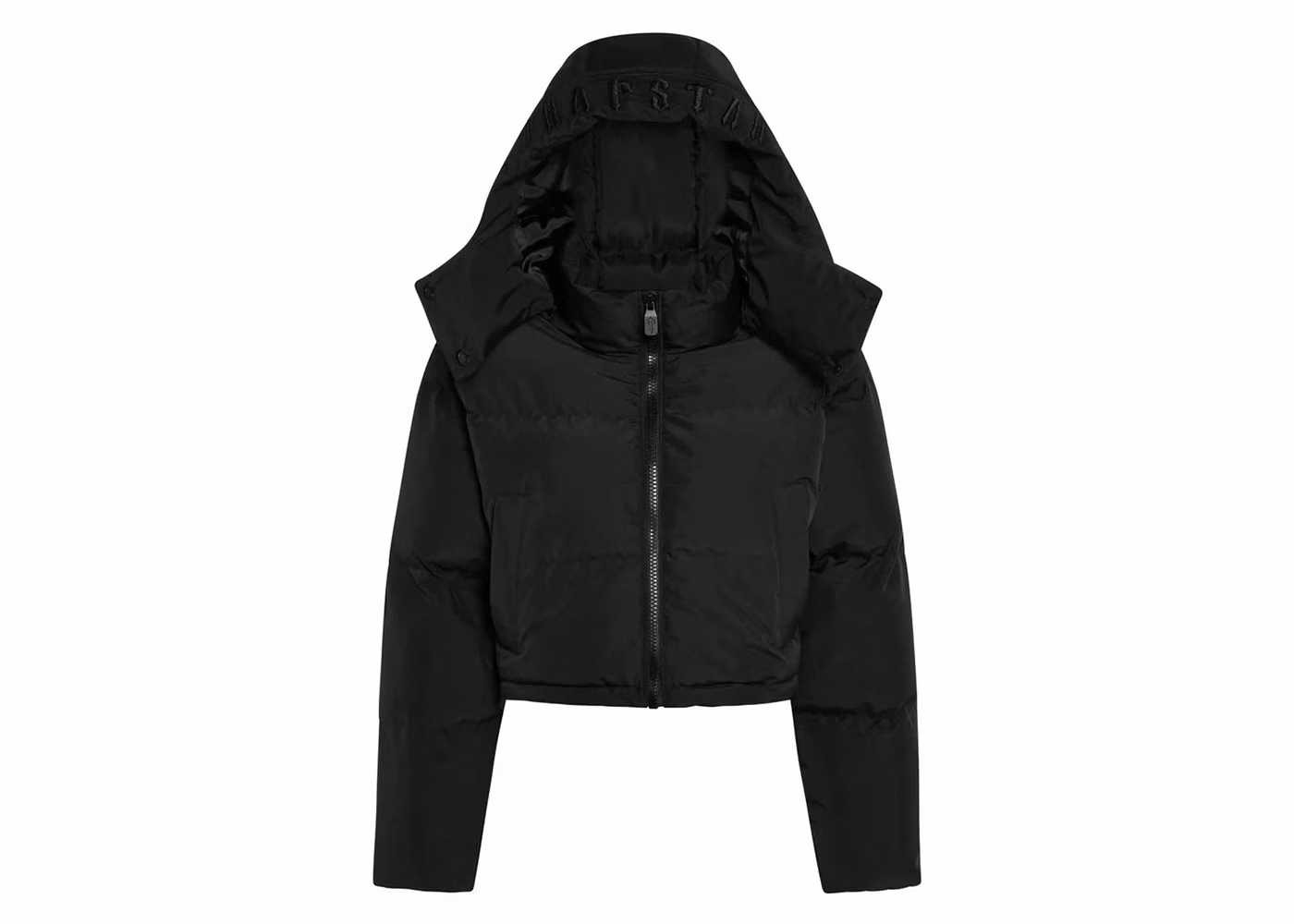 Womens Arch aw23 Hooded Puffer Black Womens Arch aw23 Hooded Puffer Black