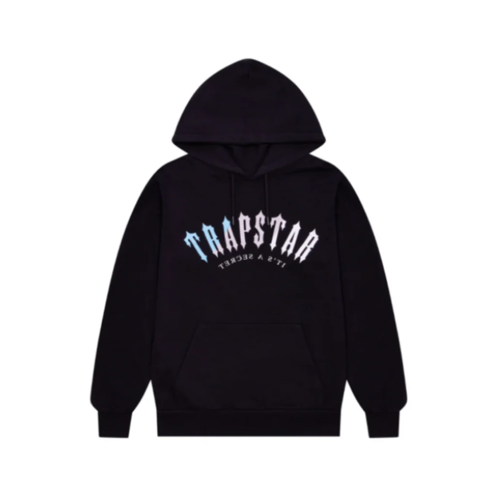 Copy of Decoded Print Hoodie Black Light Blue Copy of Decoded Print Hoodie Black Light Blue
