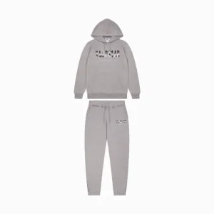 Trapstar Chenille Decoded Hooded Tracksuit Grey Camo Edition