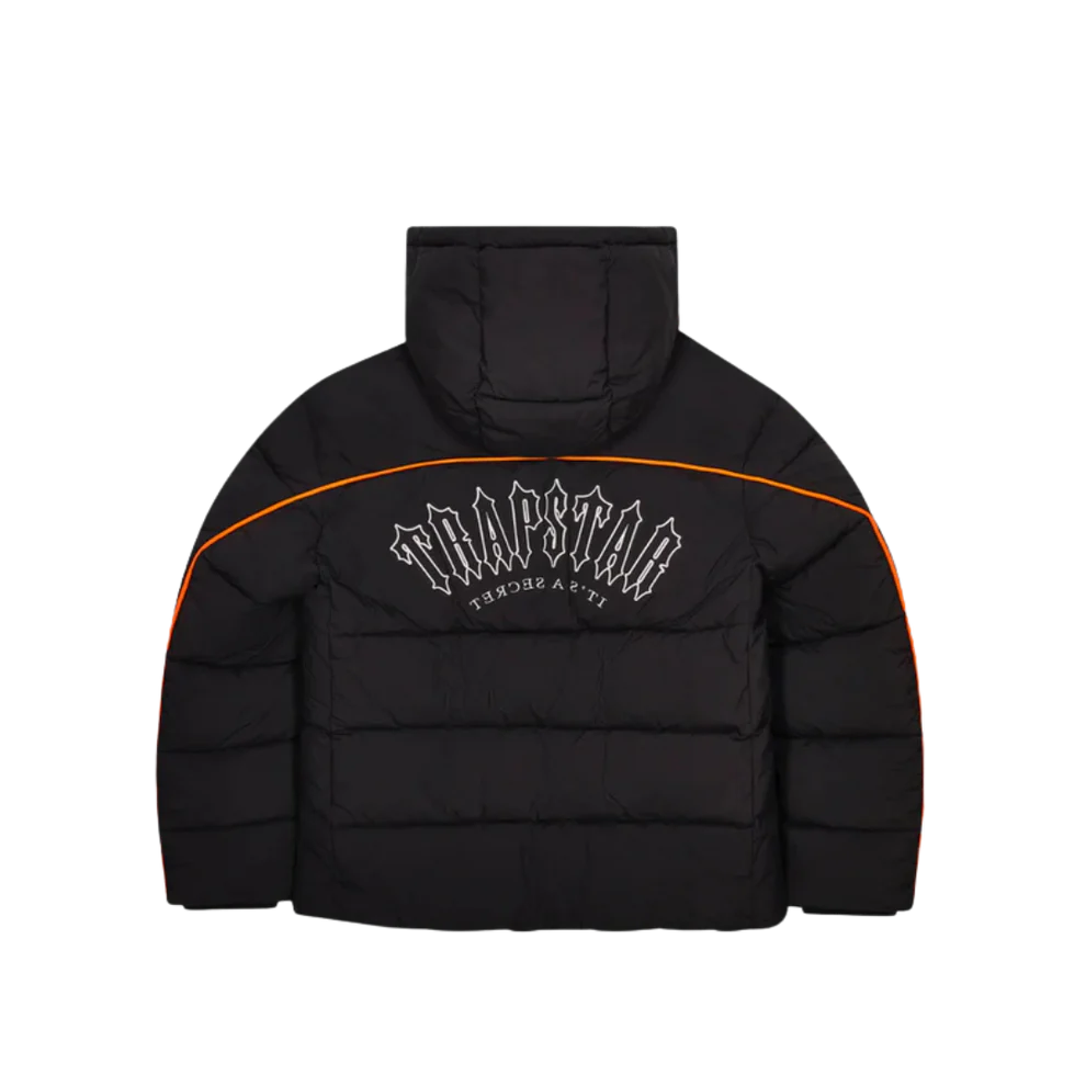 Doudoune Trapstar Hyperdrive Jacket Black Orange Doudoune Trapstar Hyperdrive Jacket Black Orange