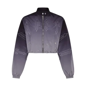 Women S Arch Windbreaker Black Gradient