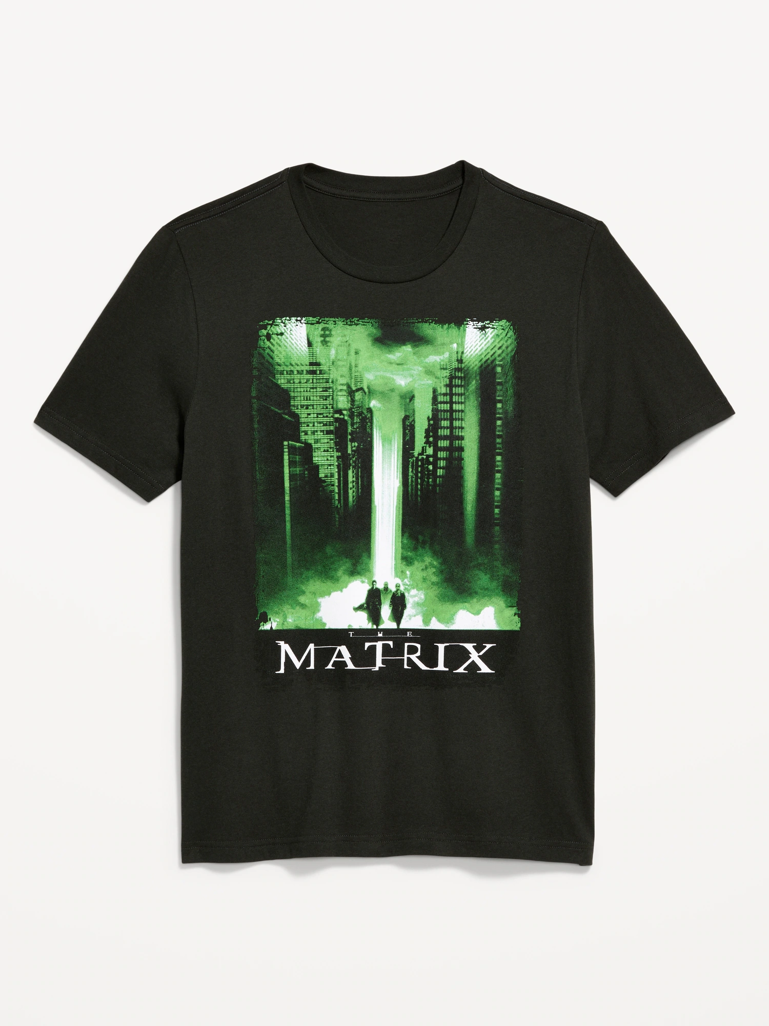 The Matrix T T Shirt Black Green The Matrix T T Shirt Black Green