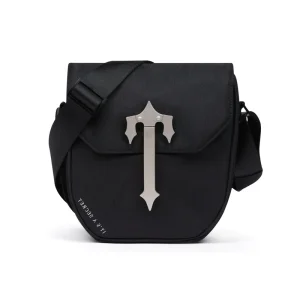 Sacoche Trapstar Cobra T Bag Mens Black Silver