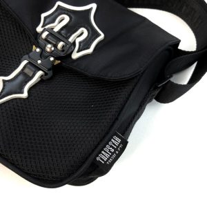 Sacoche Trapstar Messenger Bag 2 0 Black White