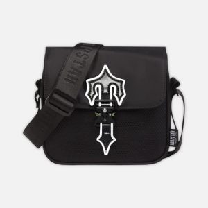 Sacoche Trapstar Messenger Bag 2 0 Black White