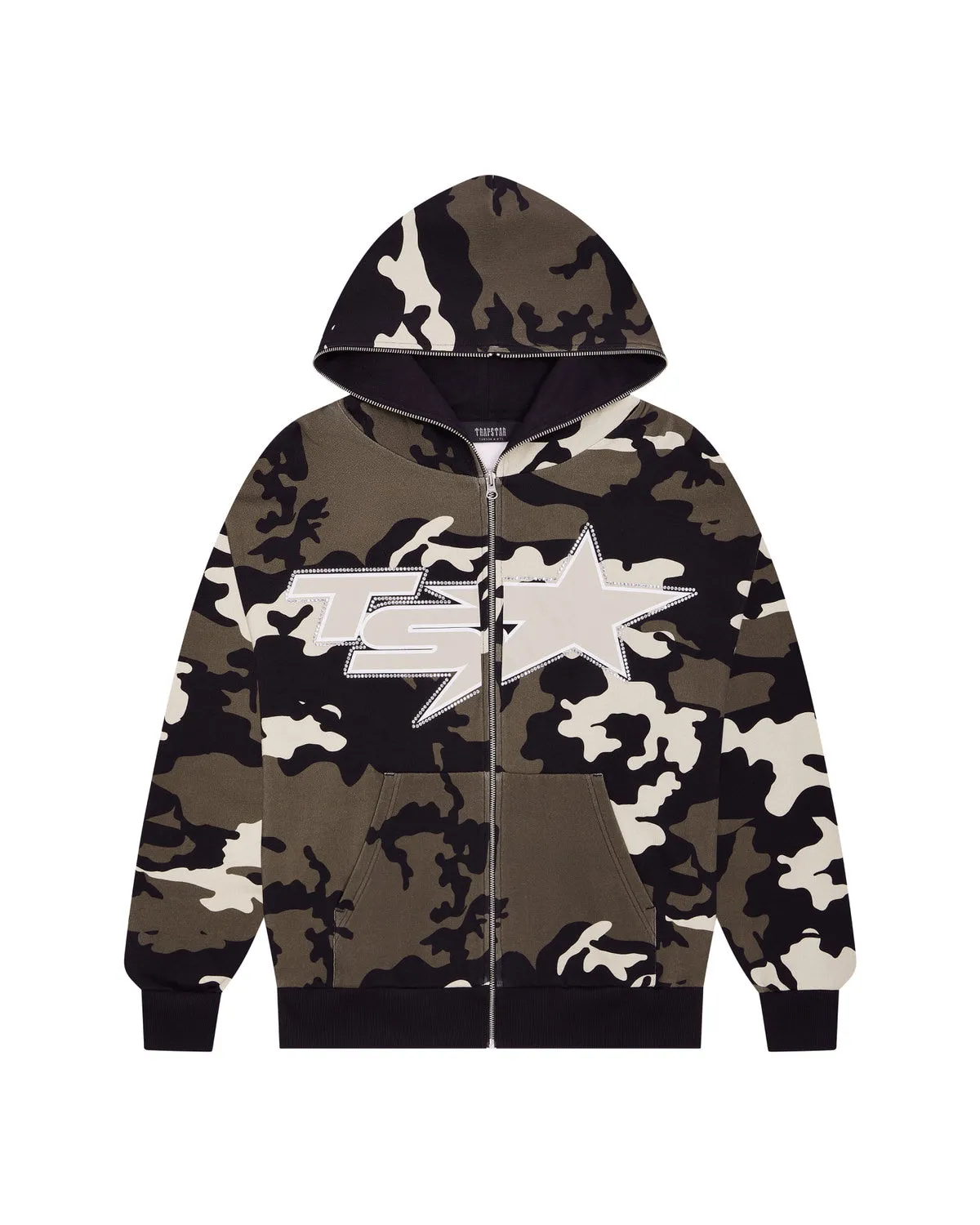 Ts Star Camo Hoodie Brown Ts Star Camo Hoodie Brown