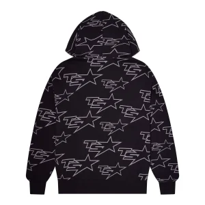Ts Star All Over Hoodie Black