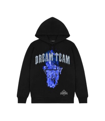 Dream Team Hoodie Black Blue Dream Team Hoodie Black Blue