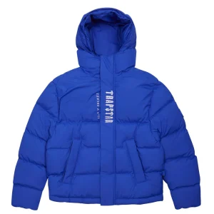 Doudoune Trapstar Irongate Detachable Hooded Puffer Jacket Dazzling Blue