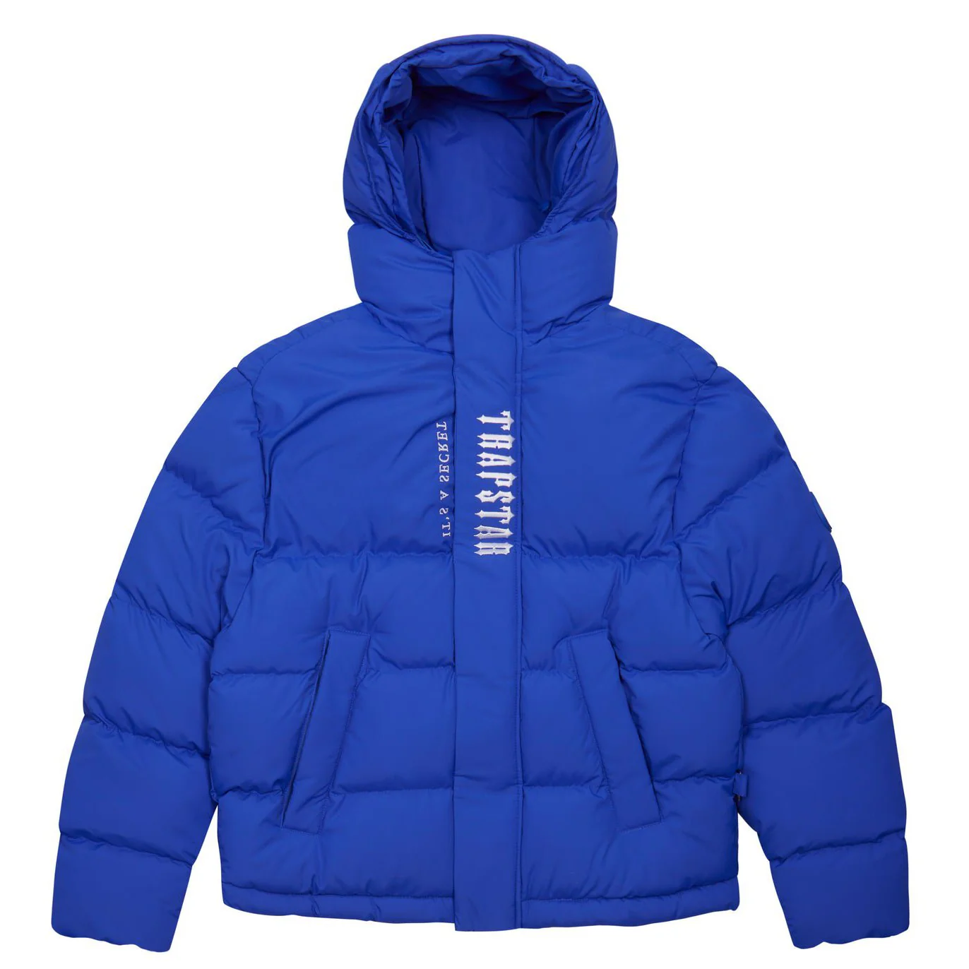 Doudoune Trapstar Irongate Detachable Hooded Puffer Jacket Dazzling Blue Doudoune Trapstar Irongate Detachable Hooded Puffer Jacket Dazzling Blue