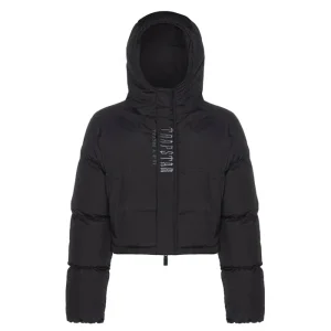 Doudoune Trapstar Womens Decoded Hooded Puffer Jacket 2022 Black